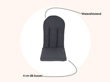 Load image into Gallery viewer, MaximaVida garden cushion Antro for Adirondack garden chair - water-repellent