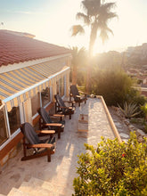 Load image into Gallery viewer, MaximaVida Adirondack garden chair Toronto oil – made of exclusive mahogany