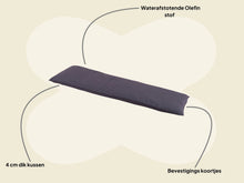 Afbeelding in Gallery-weergave laden, MaximaVida bankkussen Antro 116 x 40 x 4 cm - waterafstotend