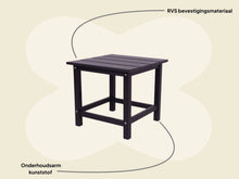 Load image into Gallery viewer, MaximaVida plastic side table Montreal black – the original