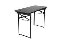 Load image into Gallery viewer, MaximaVida foldable picnic table Berlin 120 cm black - FSC certified
