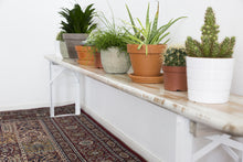 Load image into Gallery viewer, MaximaVida foldable picnic bench Berlin 120 cm whitewash - FSC certified