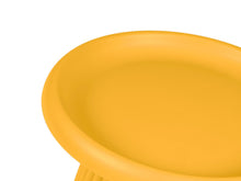 Load image into Gallery viewer, MaximaVida plastic side table Mila round 50 cm ochre yellow