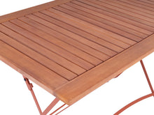 Afbeelding in Gallery-weergave laden, MaximaVida inklapbare tuintafel Toscana 120 x 70 cm roestbruin - 100% FSC excellent acacia