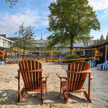 Load image into Gallery viewer, MaximaVida Adirondack garden chair Toronto oil – made of exclusive mahogany