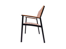 Load image into Gallery viewer, MaximaVida aluminium garden bench Bermuda 120 cm black