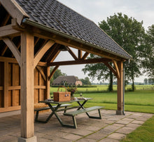 Load image into Gallery viewer, MaximaVida luxurious aluminium picnic table Dex 200 cm olive green with exclusive frame