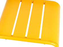 Load image into Gallery viewer, MaximaVida metal side table stool Max 45 cm ochre yellow
