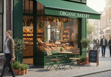 Load image into Gallery viewer, MaximaVida foldable round acacia bistro set Toscana 70 cm olive green - chairs without armrest