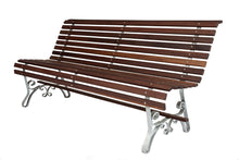 Lade das Bild in den Galerie-Viewer, MaximaVida schwarze Schutzhülle für Gartenbank London 180 cm bis 200 cm - 600 Gramm schwere Ausführu