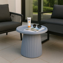 Load image into Gallery viewer, MaximaVida plastic side table Mila round 50 cm mouse grey