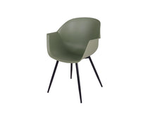 Load image into Gallery viewer, MaximaVida dining room chair Cuyp XXL olive green conical chair legs - 2 pieces