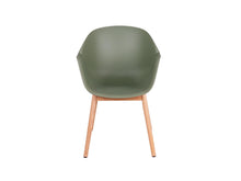 Load image into Gallery viewer, MaximaVida dining room chair Cuyp XXL olive green oak chair legs - 2 pieces