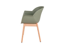 Load image into Gallery viewer, MaximaVida dining room chair Cuyp XXL olive green oak chair legs - 2 pieces