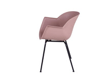Load image into Gallery viewer, MaximaVida dining room Cuyp XXL dusky pink tube frame chair legs - 2 pieces