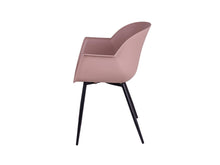 Load image into Gallery viewer, MaximaVida dining chair Cuyp XXL dusky pink conical chair legs - 2 pieces