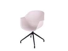 Load image into Gallery viewer, MaximaVida dining chair Cuyp XXL ecru swivel frame - 2 pieces