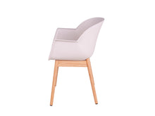 Load image into Gallery viewer, MaximaVida dining chair Cuyp XXL ecru oak chair legs - 2 pieces