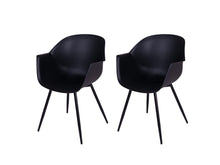 Load image into Gallery viewer, MaximaVida dining chair Cuyp XXL black conical chair legs - 2 pieces