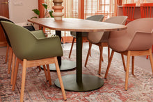 Load image into Gallery viewer, MaximaVida dining chair Cuyp XXL taupe oak chair legs - 2 pieces