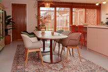 Load image into Gallery viewer, MaximaVida dining chair Cuyp XXL ecru oak chair legs - 2 pieces