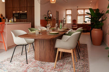 Load image into Gallery viewer, MaximaVida dining chair Cuyp XXL black swivel frame - 2 pieces