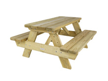 Load image into Gallery viewer, MaximaVida wooden picnic table for kids Tallinn 100 cm