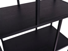 Afbeelding in Gallery-weergave laden, MaximaVida industriële wandkast Chicago 80 x 45 x 190 cm zwart - 150 kg draagkracht