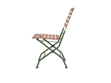 Load image into Gallery viewer, MaximaVida foldable garden chair Toscana olive green 2 pieces - 100% FSC excellent acacia
