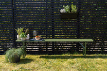 Lade das Bild in den Galerie-Viewer, MaximaVida klappbare Picknickbank Berlin, olivgrün, 200 x 25 cm