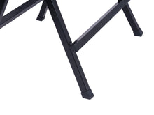 Load image into Gallery viewer, MaximaVida foldable square bar table Berlin 80 cm 3- layer clear varnish- FSC wood