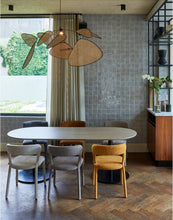 Lade das Bild in den Galerie-Viewer, MaximaVida rundes Tischgestell Portland aus schwarzem Metall - schwere Ausführung