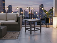 Load image into Gallery viewer, MaximaVida polywood Adirondack side table Montreal grey – luxurious version