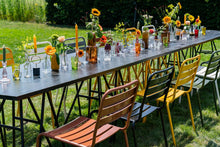 Afbeelding in Gallery-weergave laden, MaximaVida metalen tuinstoel Max roestbruin - doos per 2 stuks