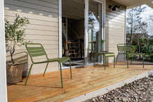 Load image into Gallery viewer, MaximaVida metal lounge chair set Max XXL olive green