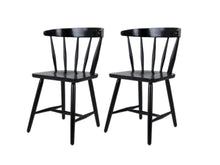 Load image into Gallery viewer, MaximaVida wooden chair Maximus black – box per 2