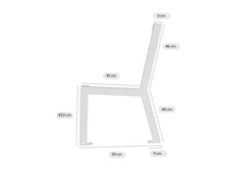 Load image into Gallery viewer, MaximaVida set of industrial bench legs New York black - including ground anchor