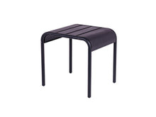 Load image into Gallery viewer, MaximaVida metal side table stool Max 45 cm black