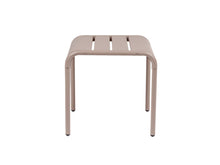 Afbeelding in Gallery-weergave laden, MaximaVida metalen bijzettafel krukje Max 45 cm taupe