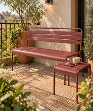 Lade das Bild in den Galerie-Viewer, MaximaVida Metall-Beistelltisch/Hocker Max 45 cm Terrakotta