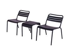 Afbeelding in Gallery-weergave laden, MaximaVida metalen bijzettafel krukje Max 45 cm zwart