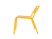 Load image into Gallery viewer, MaximaVida metal lounge chair Max XXL yellow ochre - 2 pieces