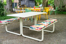 Load image into Gallery viewer, MaximaVida picnic table cushion set Vaiana 146 x 30 x 4 cm 2 pieces - water repellent