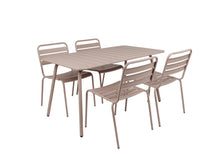 Lade das Bild in den Galerie-Viewer, MaximaVida Metall-Gartentisch Max 150 x 80 cm Taupe