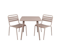 Load image into Gallery viewer, MaximaVida metal garden chair Max taupe box of 2