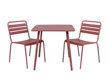 Afbeelding in Gallery-weergave laden, MaximaVida metalen tuinset Max terracotta 80 cm