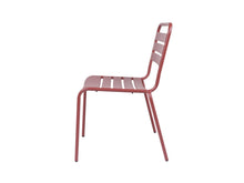 Load image into Gallery viewer, MaximaVida metal garden chair Max terracotta- pack of 2