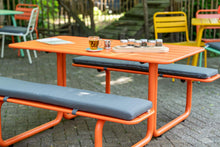 Afbeelding in Gallery-weergave laden, MaximaVida picknicktafel kussen pakket Antro 146 x 30 x 4 cm 2 stuks - waterafstotend