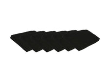 Lade das Bild in den Galerie-Viewer, MaximaVida Picknicktisch Kissen Havana 55 x 27.5 x 5 cm schwarz - wasserabweisend - 6 Stück