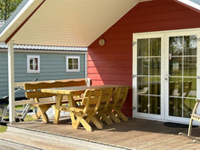 Load image into Gallery viewer, MaximaVida wooden garden table Provence 200 cm – wood thickness of 60 mm